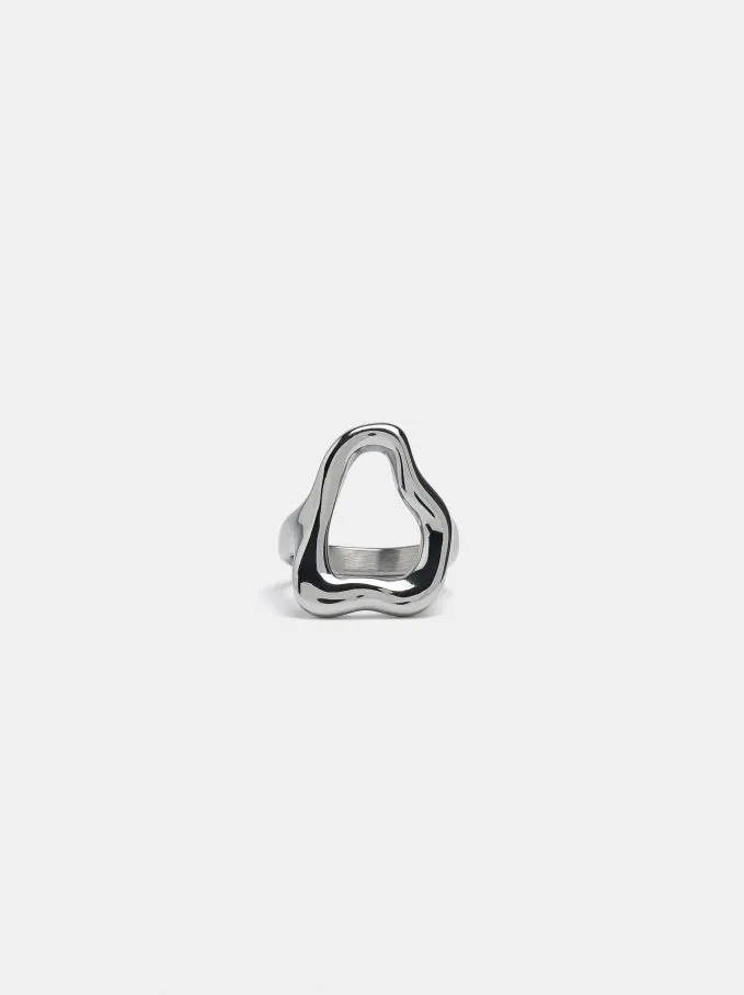 טבעת א-סימטרית Stainless Steel